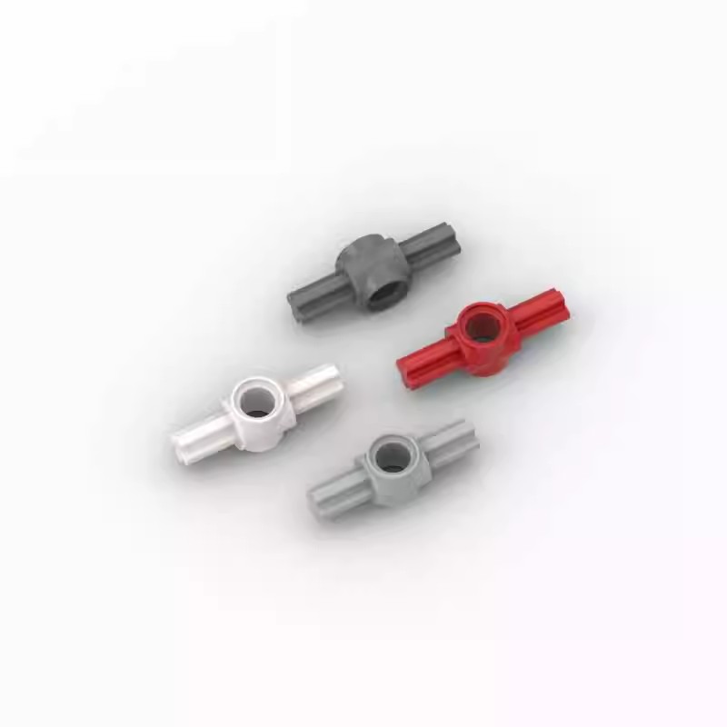 Kids Education Hub - 2つのアクスルを備えたハイテクピンコネクタハブ,ビルディングブロック部品,DIY教育玩具,モックアセンブリ,27940, 20個
