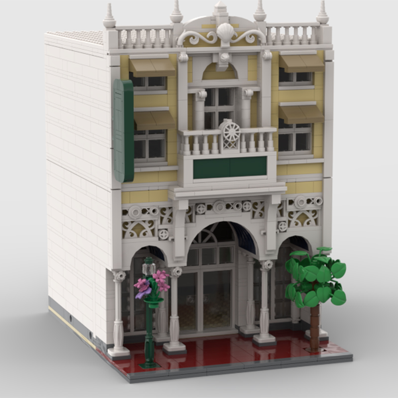 Kingdom Kids Education - 1463ピース MOC マジックキングダム アーケード ディズニーモデル 組み立てブロック