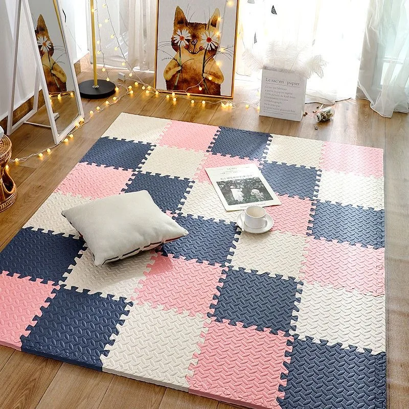 12 個泡ベビープレイマットパズルマット子供連動運動タイル敷 - Kids Education Rug のレビューと価格