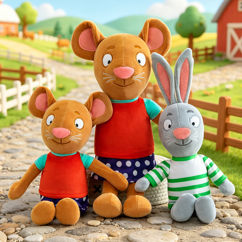 30/60 センチメートルかわいいピップとポージーぬいぐるみ - Kids Education Movies のレビューと価格