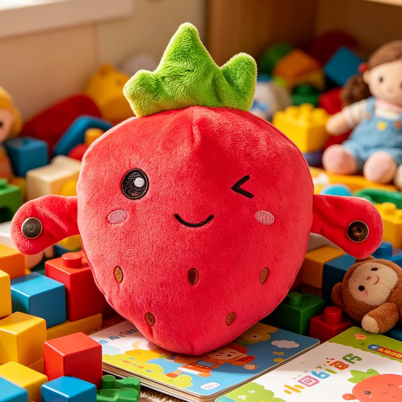 22x20x10cm インタラクティブ音楽ぬいぐるみ、柔らか - Kids Education Movies のレビューと価格