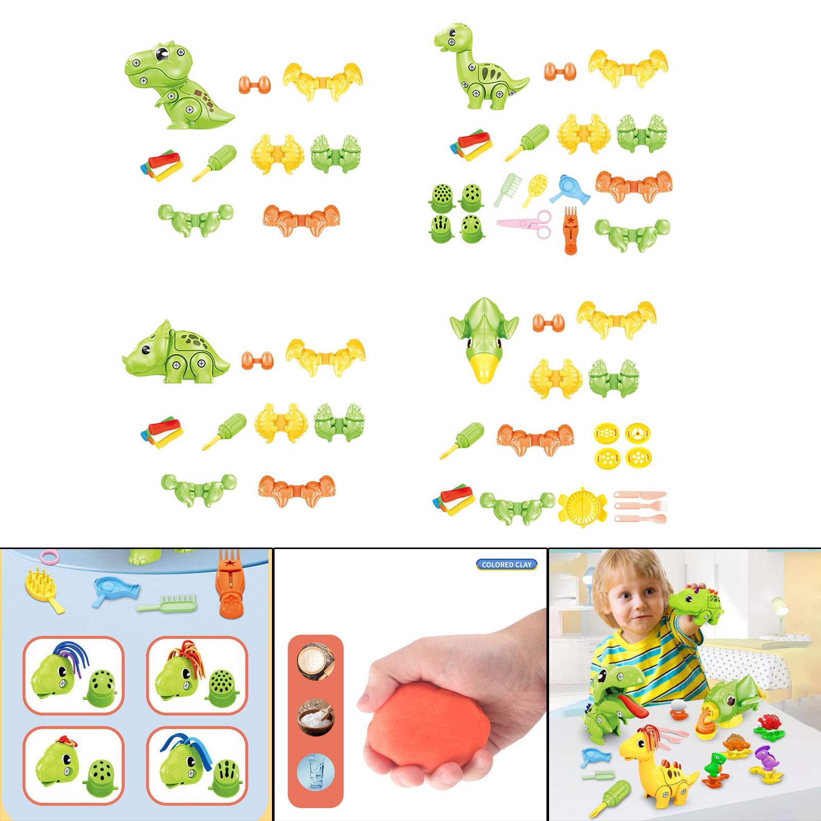 恐竜楽しい色の泥子供知育玩具 DIY ツールキット子供幼児年 - Kids Education Age のレビューと価格