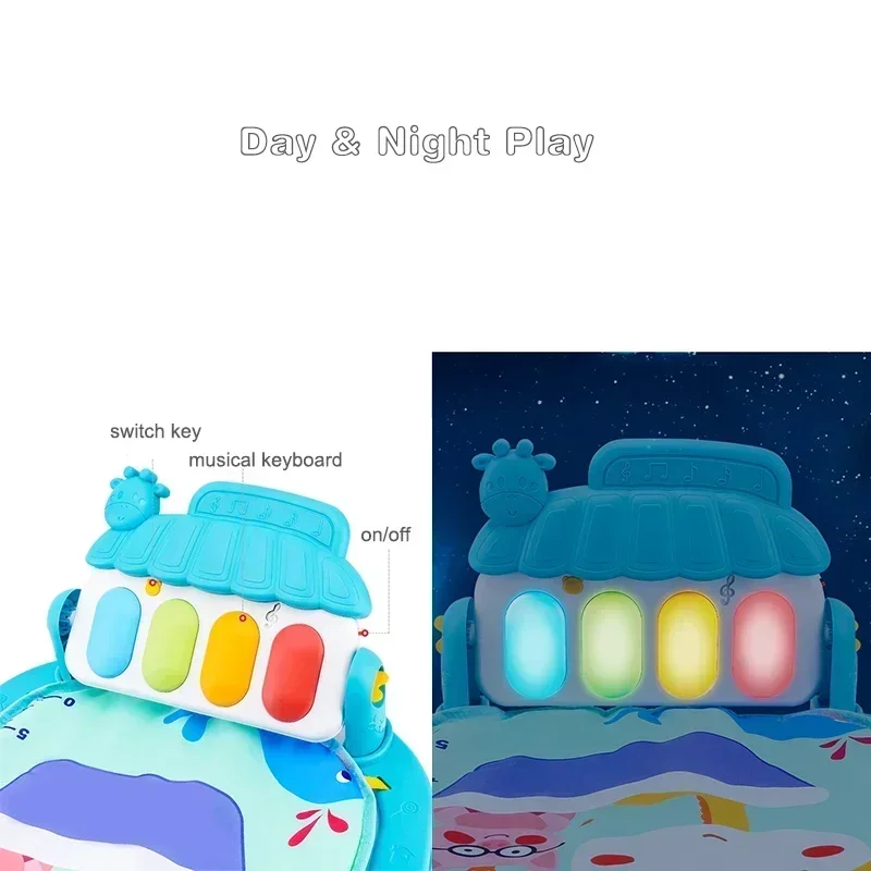 ベビーミュージックラックプレイマットベビーラグ早期教育玩具子 - Kids Education Rug のレビューと価格