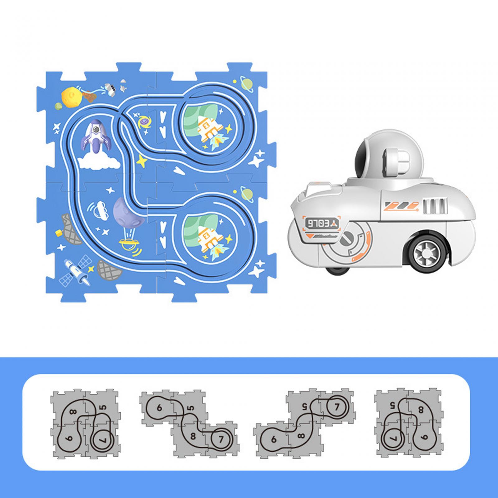 パズルトラック組み立て式トラックカー ジグソーパズル 幼児お - Kids Education Age のレビューと価格