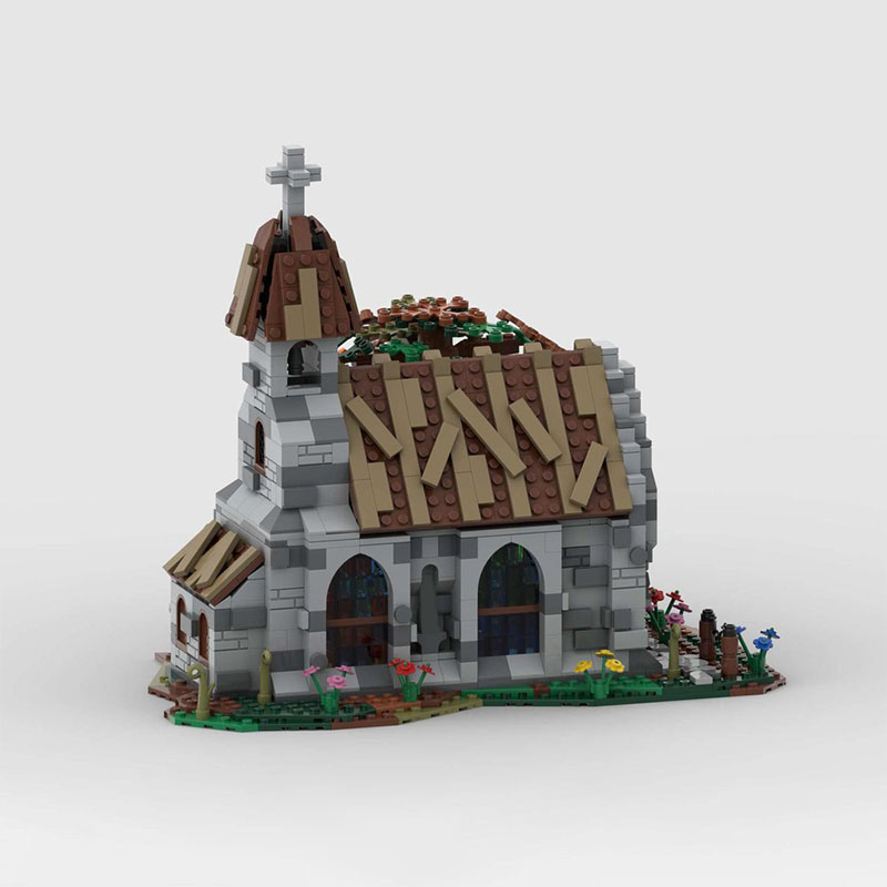 1130 個 MOC 村教会城王国モデルビルディングブロック - Kingdom Kids Education のレビューと価格