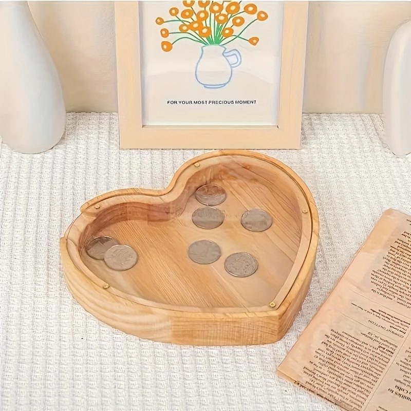 木製のアルファベット貯金箱（子供用） - 透明な英語のアルフ - Kids Education Savings のレビューと価格