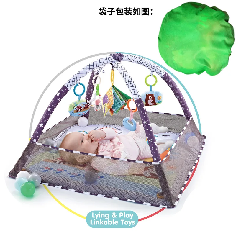 子供用教育フィットネスフレーム、プレイマットラック、クロール - Kids Education Rug のレビューと価格