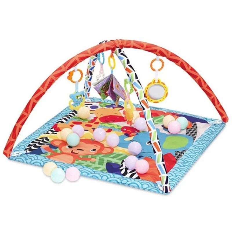 子供用教育フィットネスフレーム、プレイマットラック、クロール - Kids Education Rug のレビューと価格