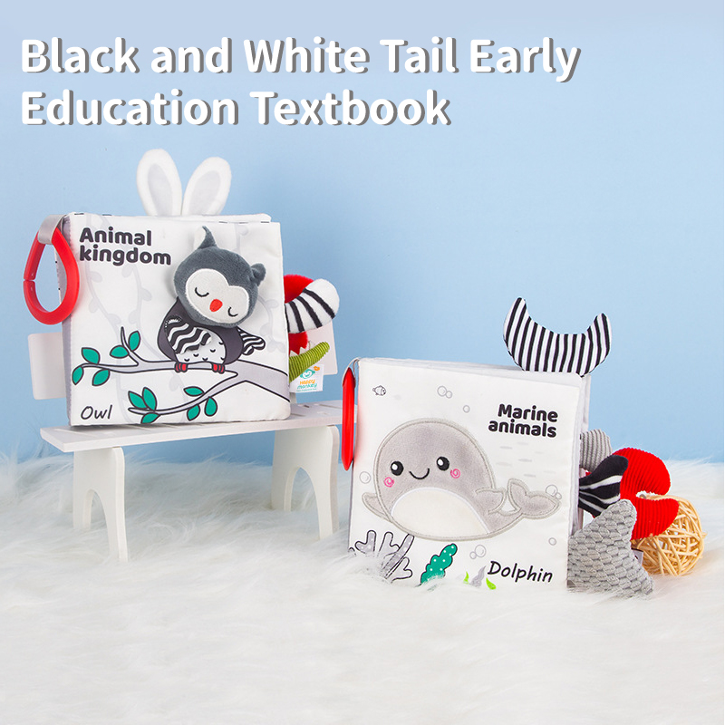 モンテッソーリ赤ちゃん早期教育動物尾ブック親子インタラクショ - Kids Education Books のレビューと価格