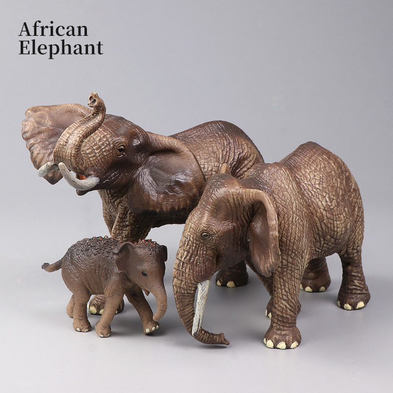 アフリカの野生動物ビッグマンモス象モデルシミュレーションアク - Kids Education Movies のレビューと価格