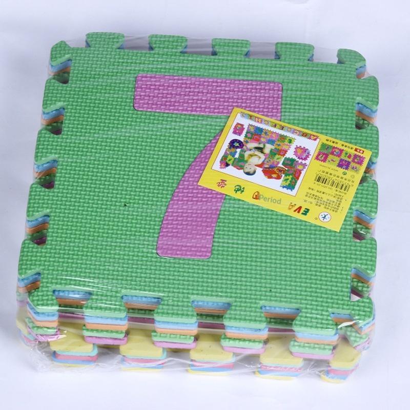 無毒PEフォーム製プレイマット アルファベット数字パズルマッ - Kids Education Rug のレビューと価格