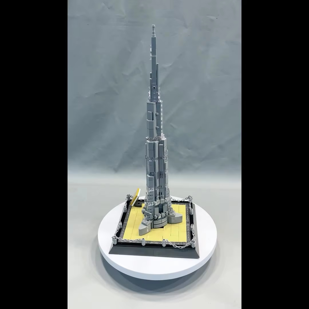 DIY ブルジュ・カリファタワー ミニビルディングブロックセ - Kids Education In Dubai のレビューと価格