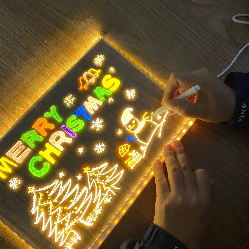 マジックグロー キッズ ドローイングボード：再利用可能なLC - Kids Education Age のレビューと価格