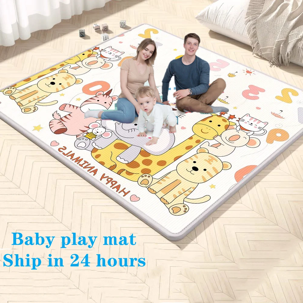 漫画ベビープレイマット 5サイズ展開 EPEパズル子供用マッ - Kids Education Rug のレビューと価格