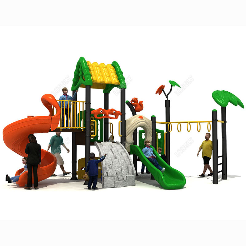 最新の屋外遊具プラスチック製滑り台デザイン、子供向け遊園地施 - Kids Education Design のレビューと価格